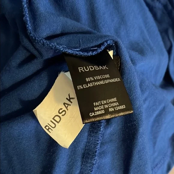 RUDSAK Colbolt Blue Maxi Dress size medium - Picture 8 of 11